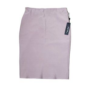Haute Monde Women's sz Medium Polyester Spandex Blush Colored Stretch Skirt